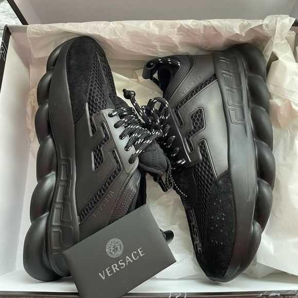 VERSACE Chain Black -  36-45- Nou cu verificare