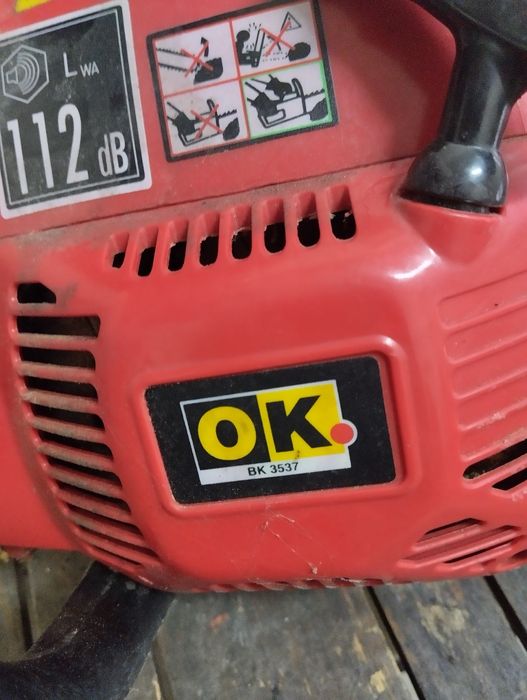 Бензинов трион на Einhell