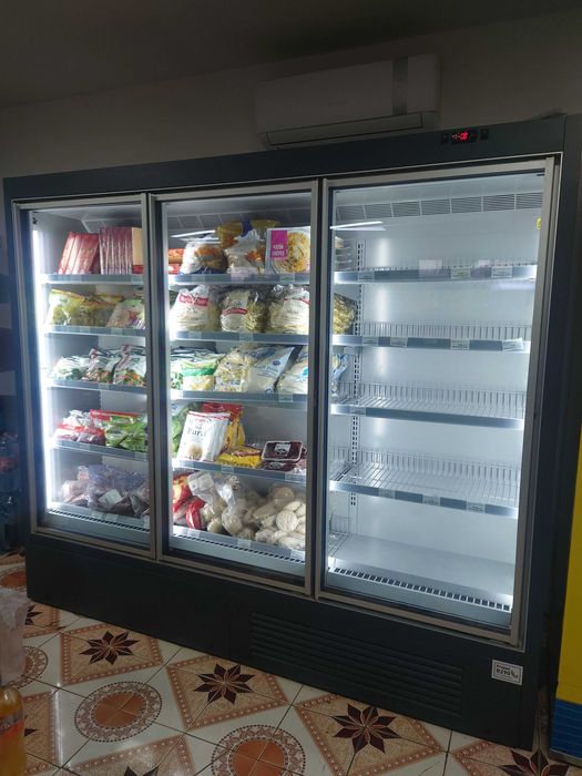 Vitrina verticala congelare 3 USI / 234 cm / NOU / Profesional