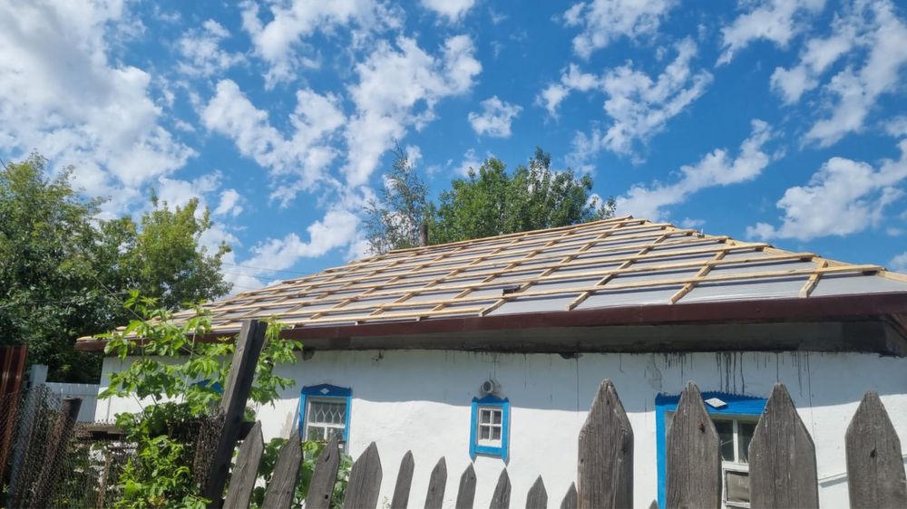 Ремонт жесткой кровли