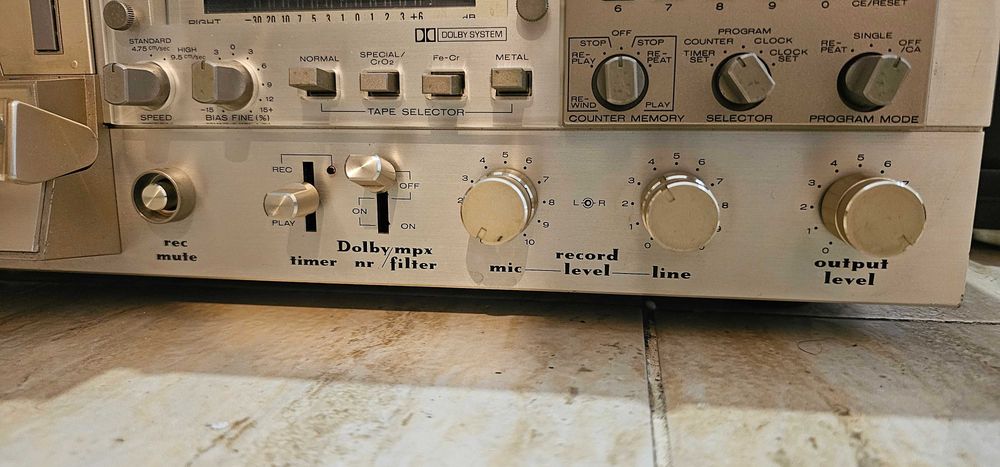 Deck Marantz SD-8020 Compudeck 2 Speed, full recap, funcțional, cu test video!