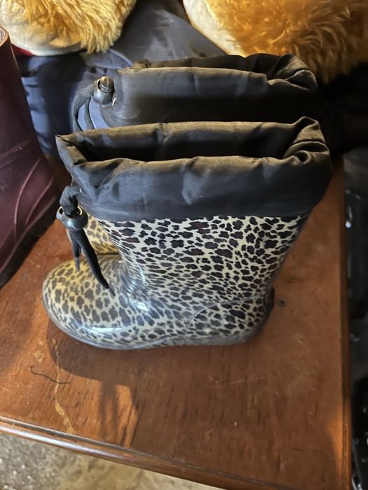 Детские резиновые сапоги