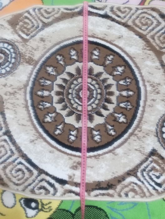 Коврик овальный, чистый