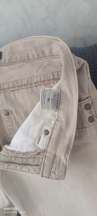 Продаю мужские джинсы , лен