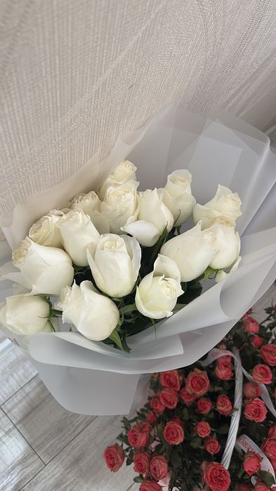 цветы за 4000 тг, свежие