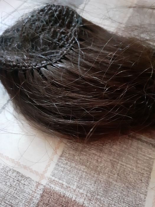 100% Естествена коса опашки