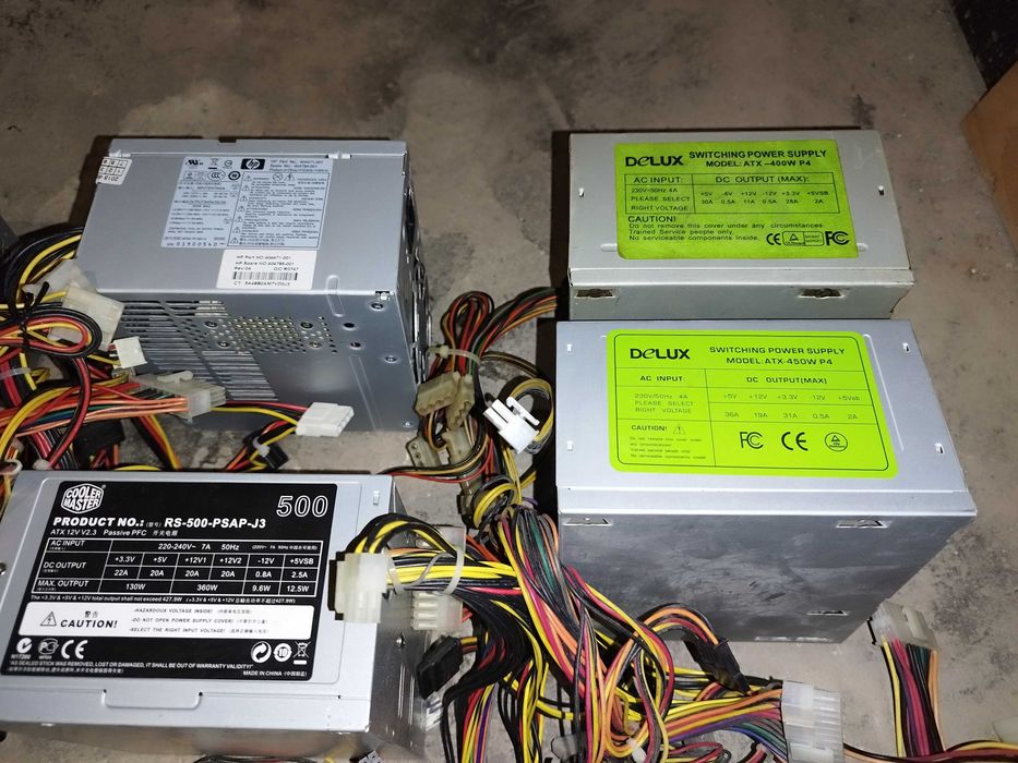 Sursa calculator cateva modele 250 - 650 Wati