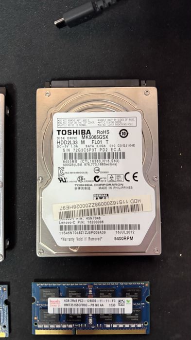 Kit 4x4 GB RAM DDR3 + 1 HDD 500 GB / 1 HDD 1 TB !Cititi descrierea!