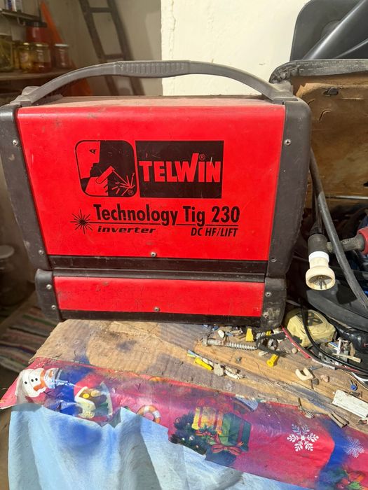 Aparat sudură TIG TELWIN Technology Tig 230 DC HF/LIFT – Invertor profesional