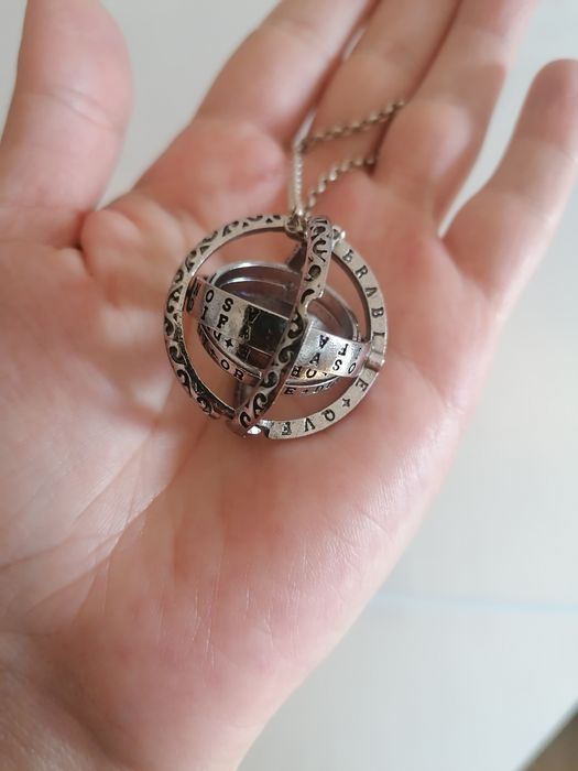 Inel unisex cu simboluri astronomice