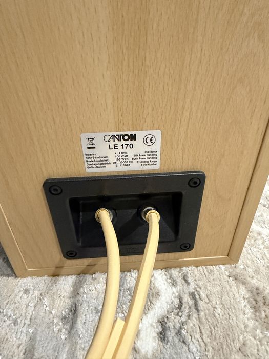 Boxe Canton LE 170,150W,Difz De 18Cm/Impecabile/Made In Germany