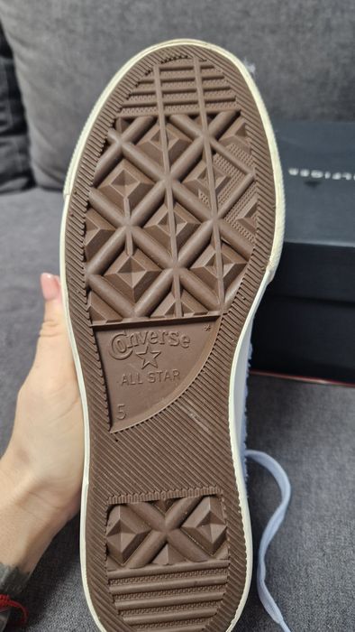 Converse Air force inalti nr 37 dar 24 cm