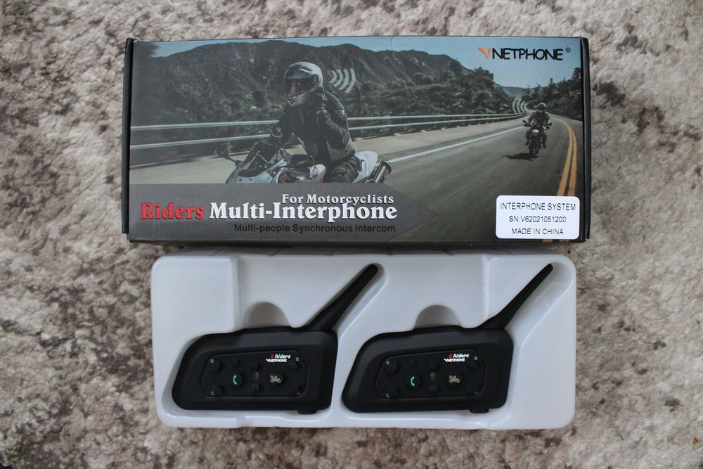 Блутут интерком Vnetphone V6/Bluetooth Intercom