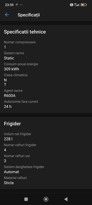 Combina frigorifica Whirlpool BLF 8121 W, 6th Sense, 339 l, Clasa A+,