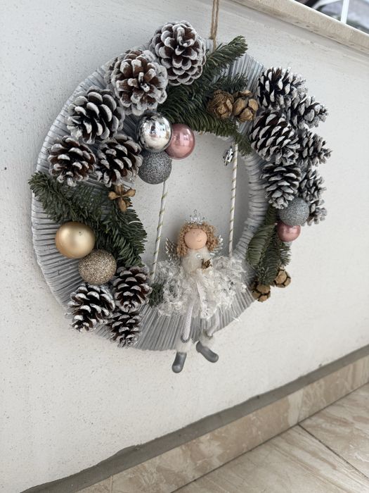 Коледни, новогодишни венци