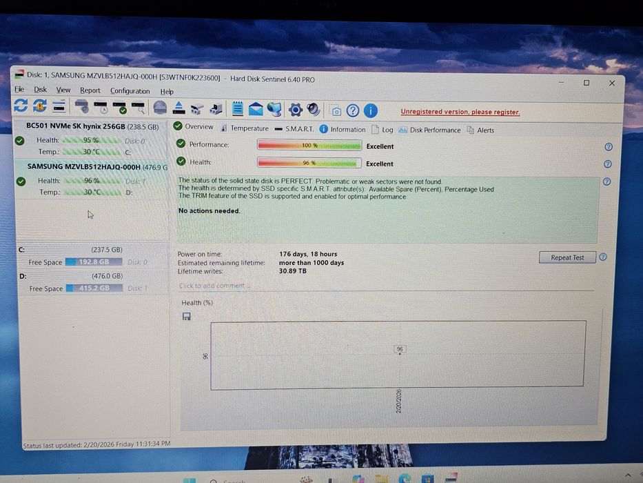 Ssd 512 GB / Kingston & Samsung