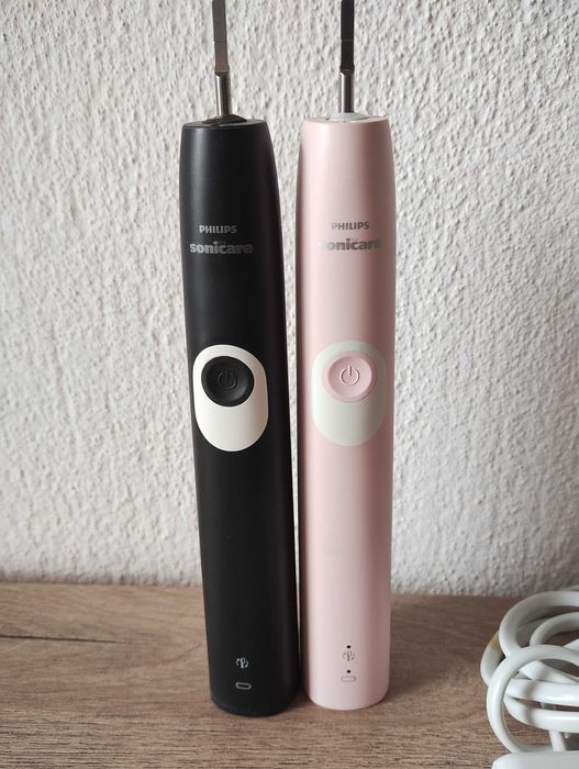 Philips Sonicare HX680 комплект черна и розова