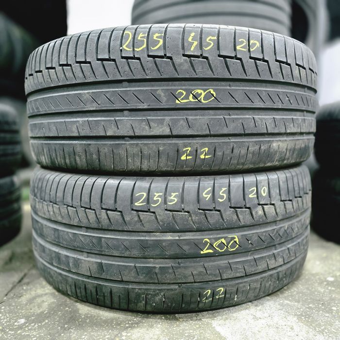 2x 255/45/20 VARA CONTINENTAL 2022 Stare excelentă