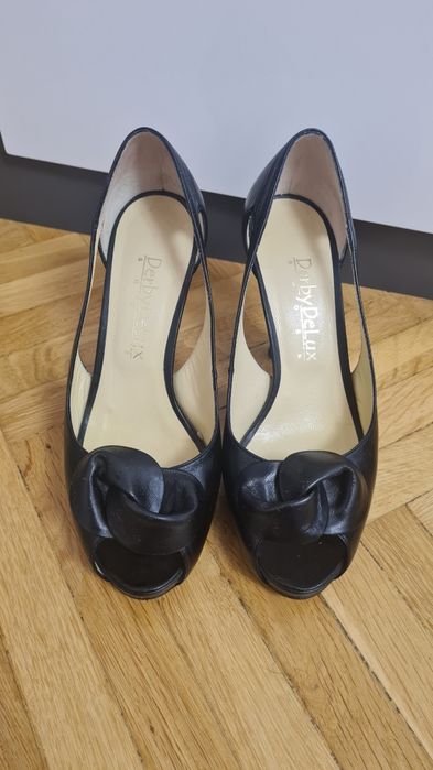 Pantofi cu toc piele naturala 35