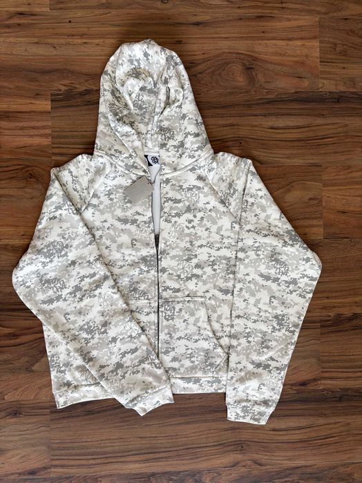 Суичър "Mertra Glitch zip-up hoodie" размер М
