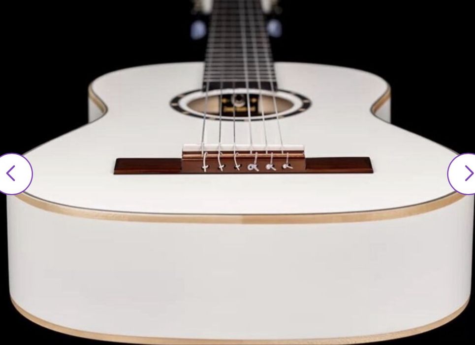 Ortega R121 White Класическа китара с размер 1/2