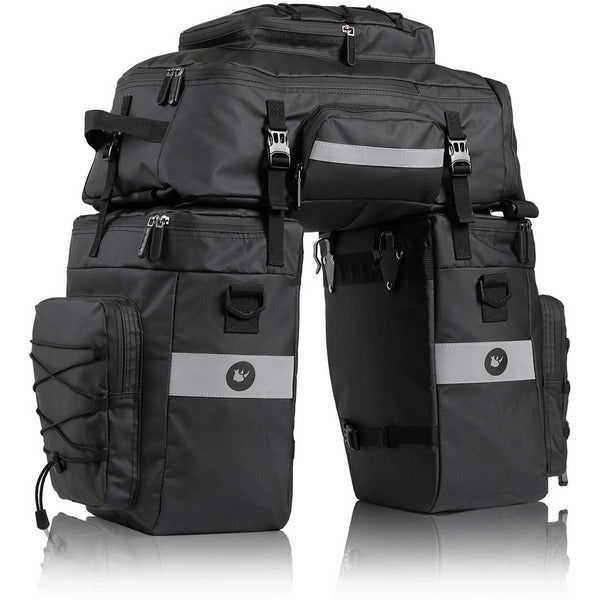 Geantă Bicicletă Rhinowalk 3-în-1, 65L, Impermeabilă