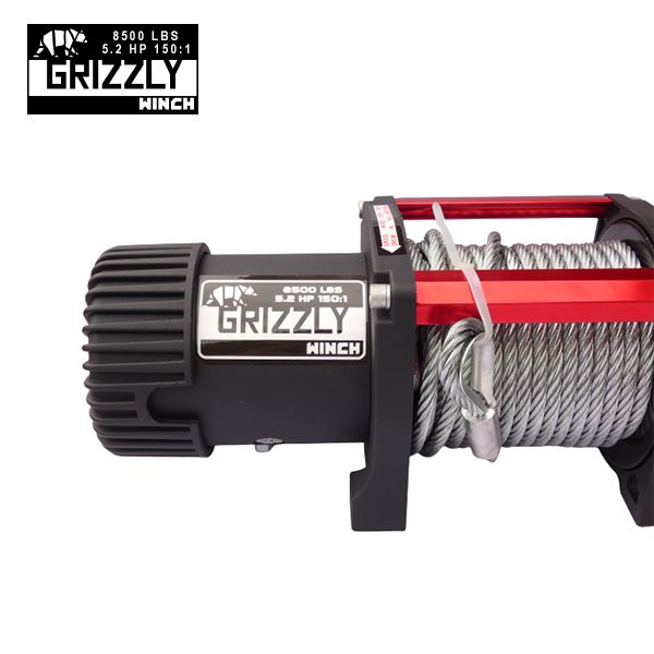 Troliu Grizzly Winch 8500lbs (3855kg) cablu otel