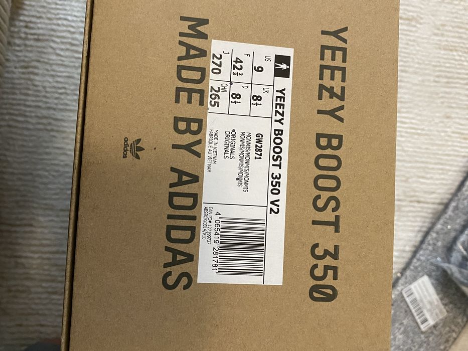 Yezzy Boost 350 V2 Mono Mist Adidas