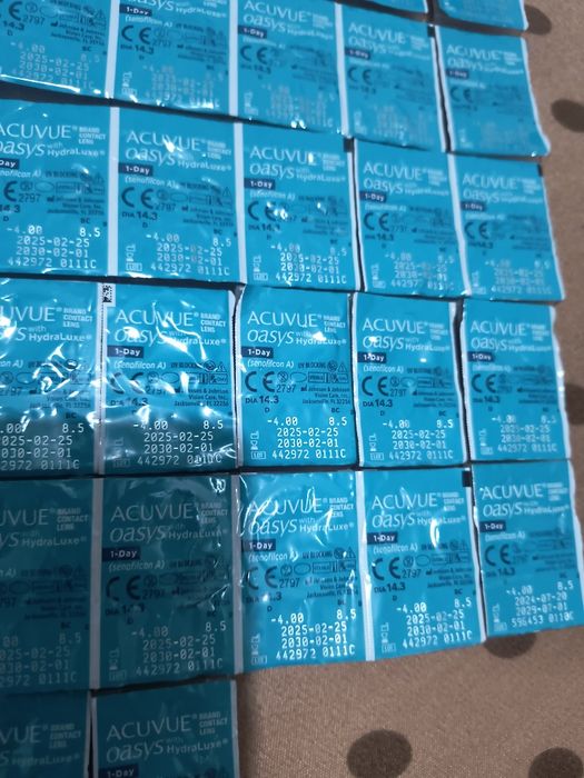Lentilele de contact Acuvue Oasys 1-Day, produse de Johnson&Johnson 56 bucati