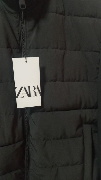Ватирано яке  ZARA с висока яка