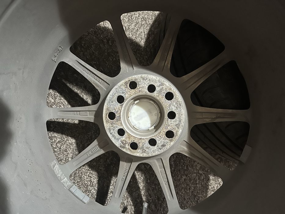 Диски RAYS с новыми шинами