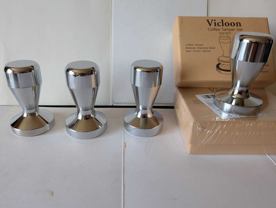 Тампер от неръждаема стомана за кафе 51 мм.за експресо