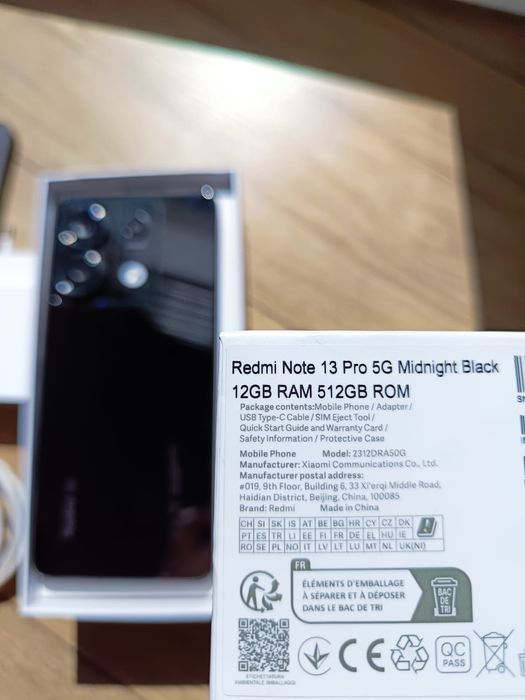 Telefon Xiaomi redmi note 13 pro 5G 512Gb 12 GB RAM