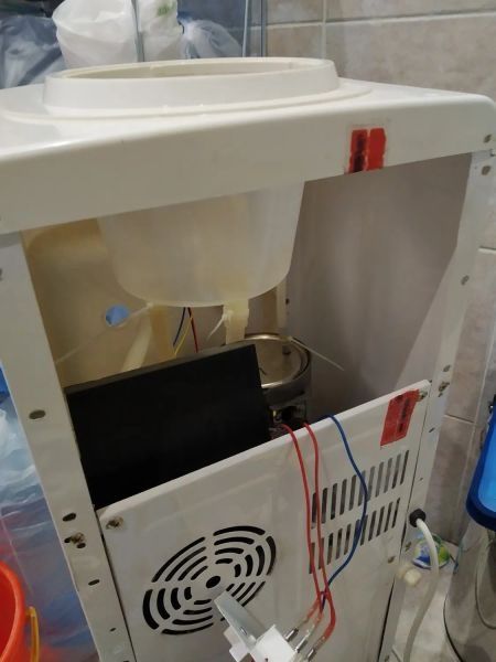 Чистка кулера для воды