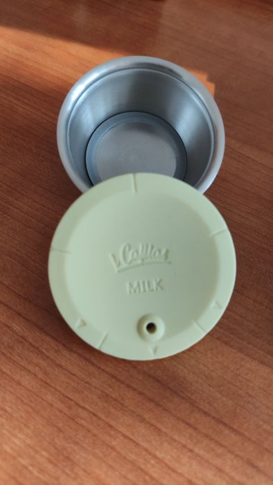 Метална капсула за сухо мляко за Долче Густо машини