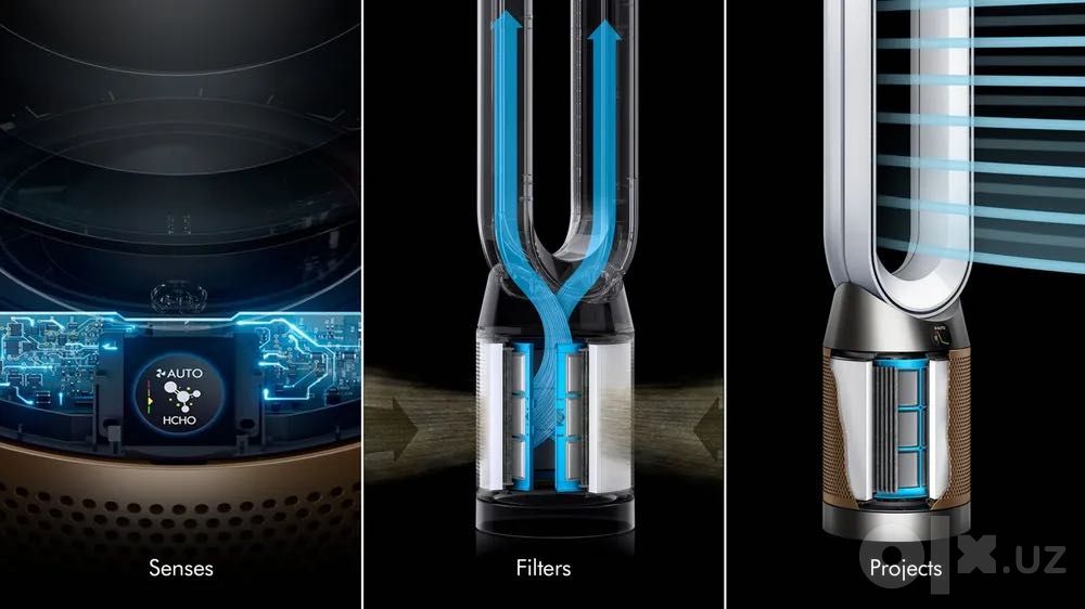 Dyson Purifier Cool PC2 De-NOx TP12 (White/Gold)