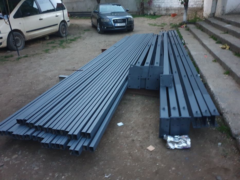 Schimb hala structura metalica 12x20x4 cu auto