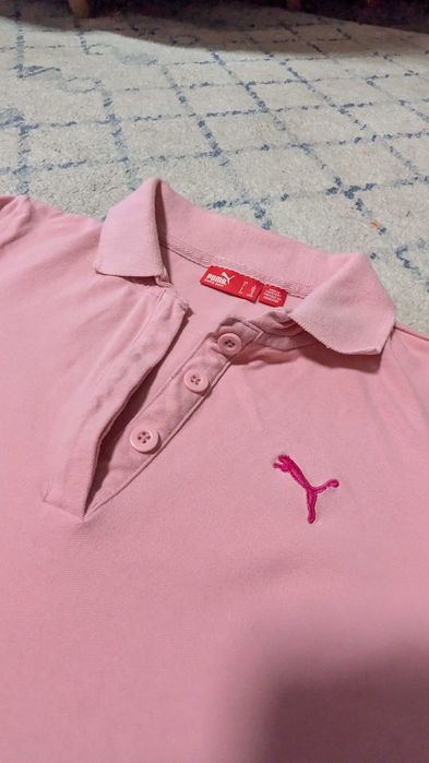 Розова тениска за деца - Puma