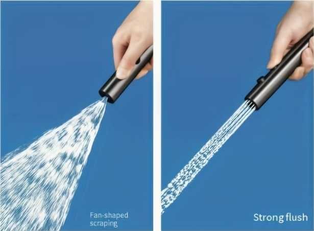 Хигиенен душ - Хром, Черен, Оръжейно сив и Бял