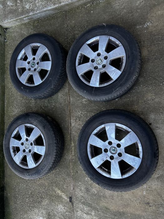 Set roti - jante 15” + anvelope iarna - 5 prezoane