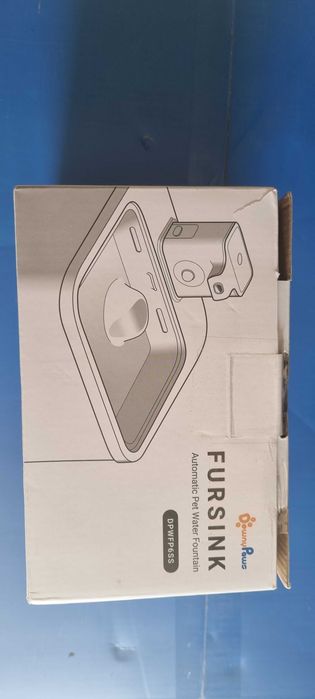 Fantana cu cuva din inox pentru pisici/caini, fara fir, cu senzor miscare