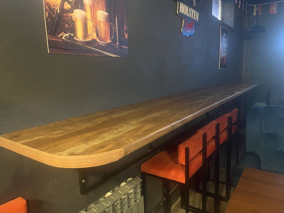 Барная стойка бар кафе стулья