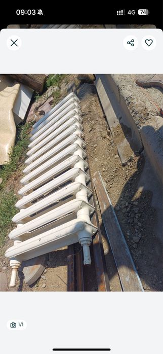 Чугунные батареи, радиаторы для отопления