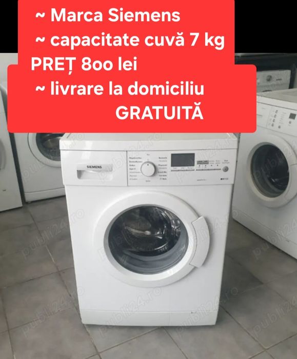 Masini de spalat rufe Import Germania  wa plus 60122