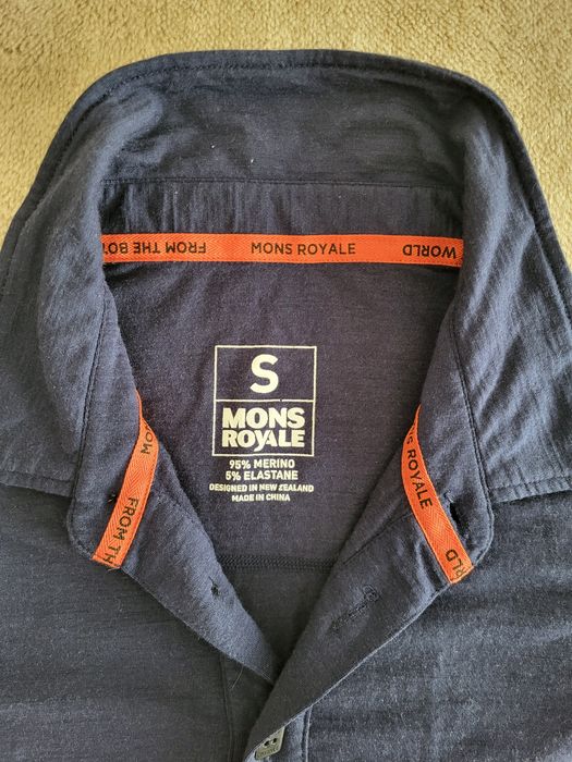Tricou merino Mons Royale S