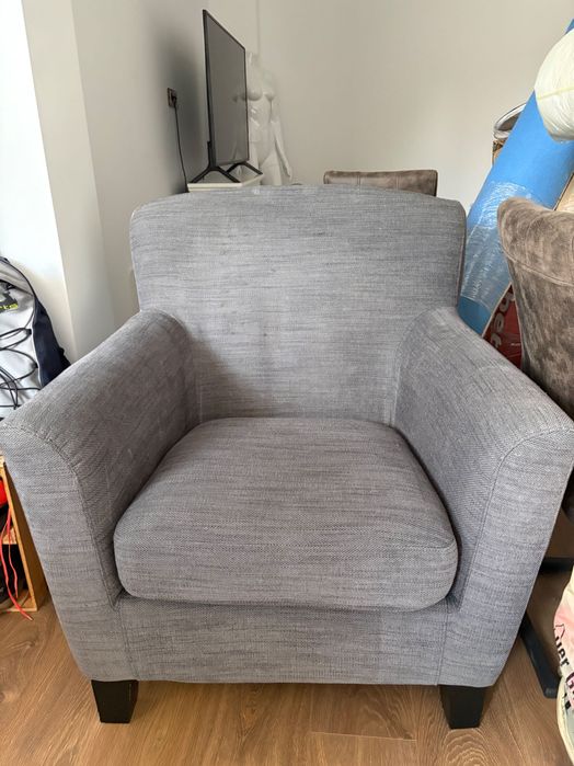 Fotoliu Ikea gri
