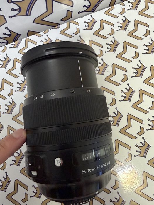 Obiectiv Sigma 24-70mm 1:2.8 DG 82 (Nikon)