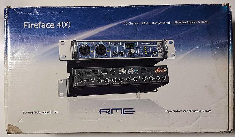 RME Fireface 400 – Легендарен аудио интерфейс / 8-канален Standalone разширител