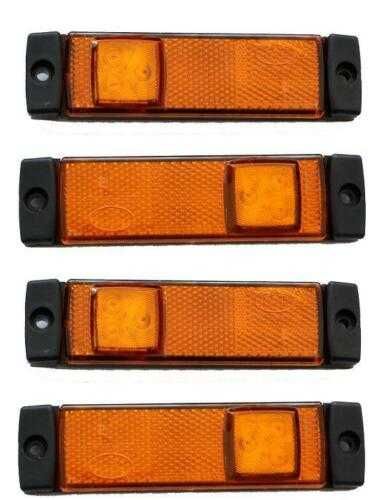 1 бр. диодни Лед LED габарити светлини лампи за кола камион 12-24V