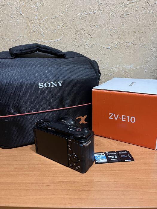 Sony ZV-E10 KIT 16-50mm чёрный